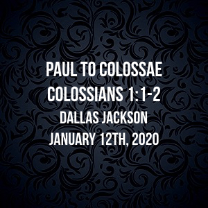 Paul to Colossae