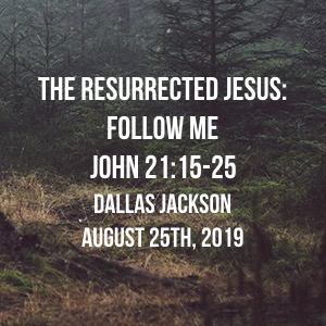 The Resurrected Jesus:  Follow Me