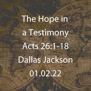 The Hope in a Testimony