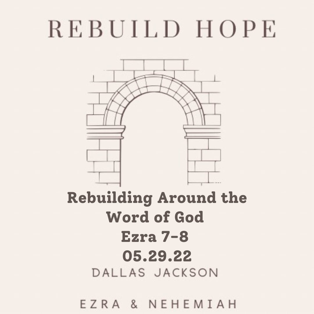 Rebuilding Around the Word of God