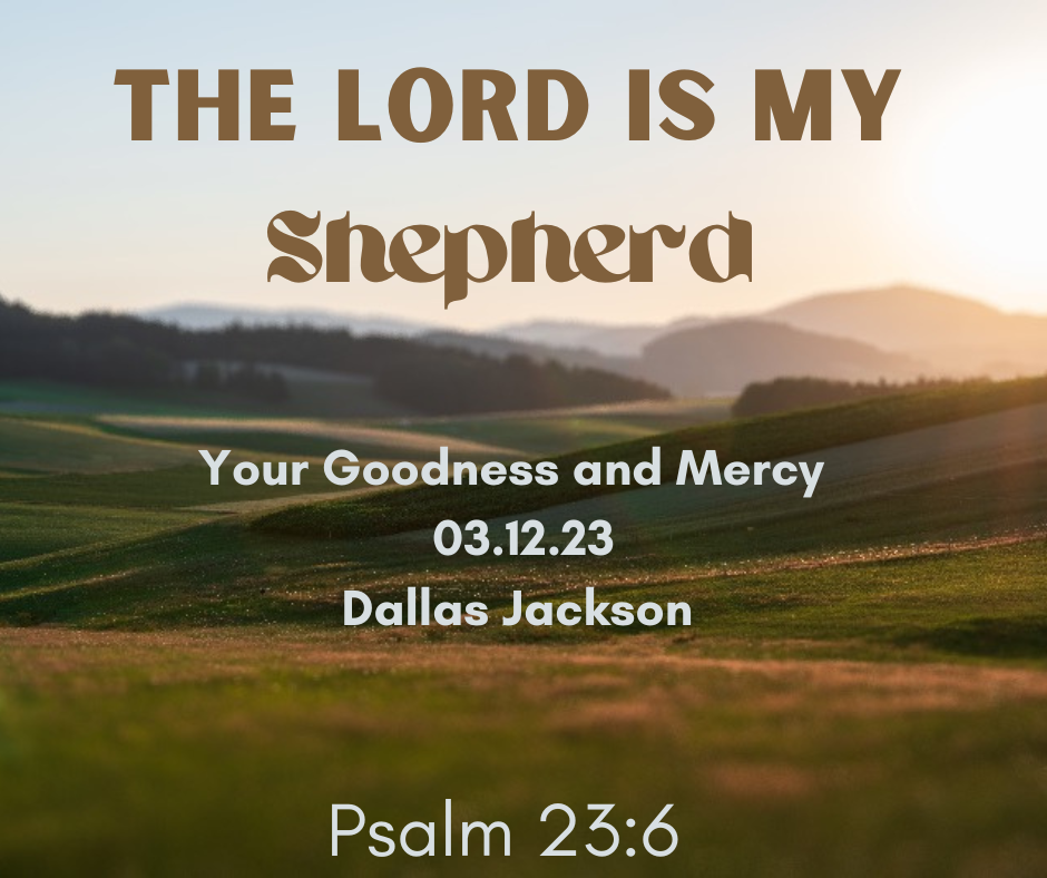 Your Goodness and Mercy