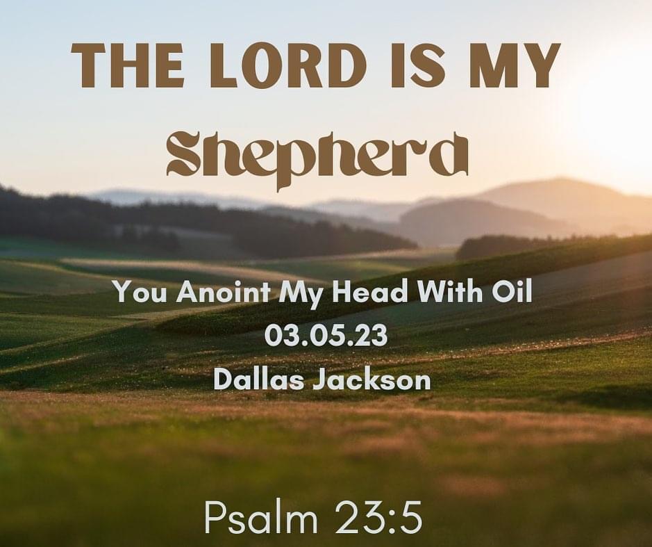 You Anoint MY Head With Oil: My Cup Overflows