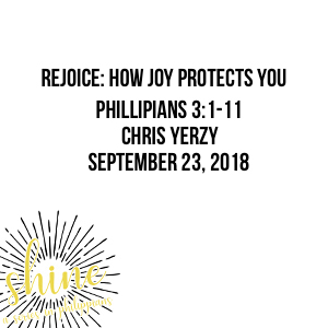 Rejoice: How Joy Protects You