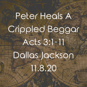 Peter Heals a Crippled Beggar